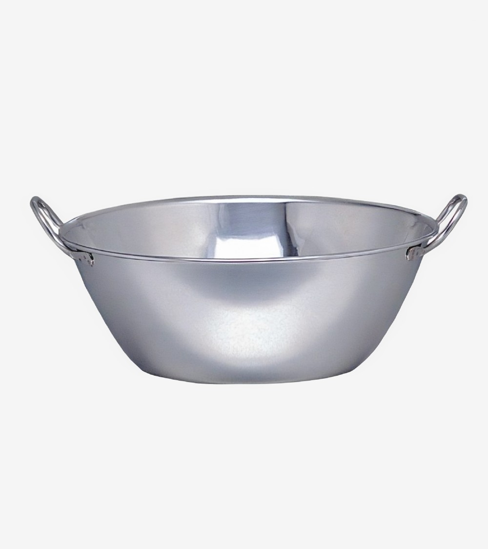BASSINE INOX A FOND PLAT Ø
