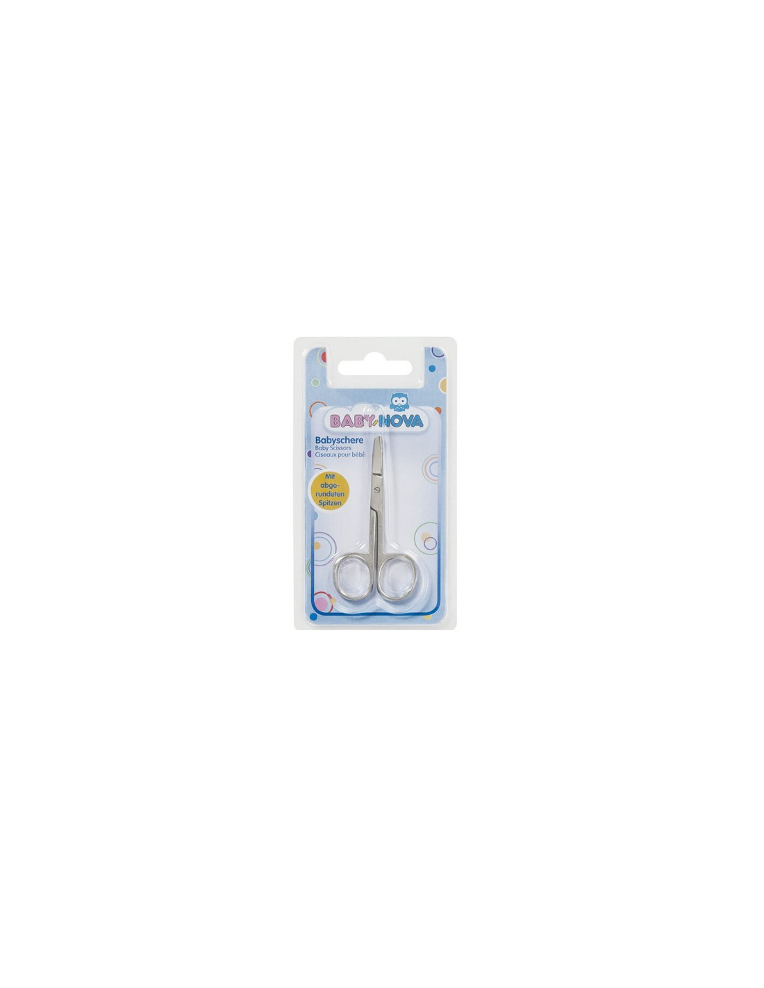 Ciseaux bébé inoxydable baby nova