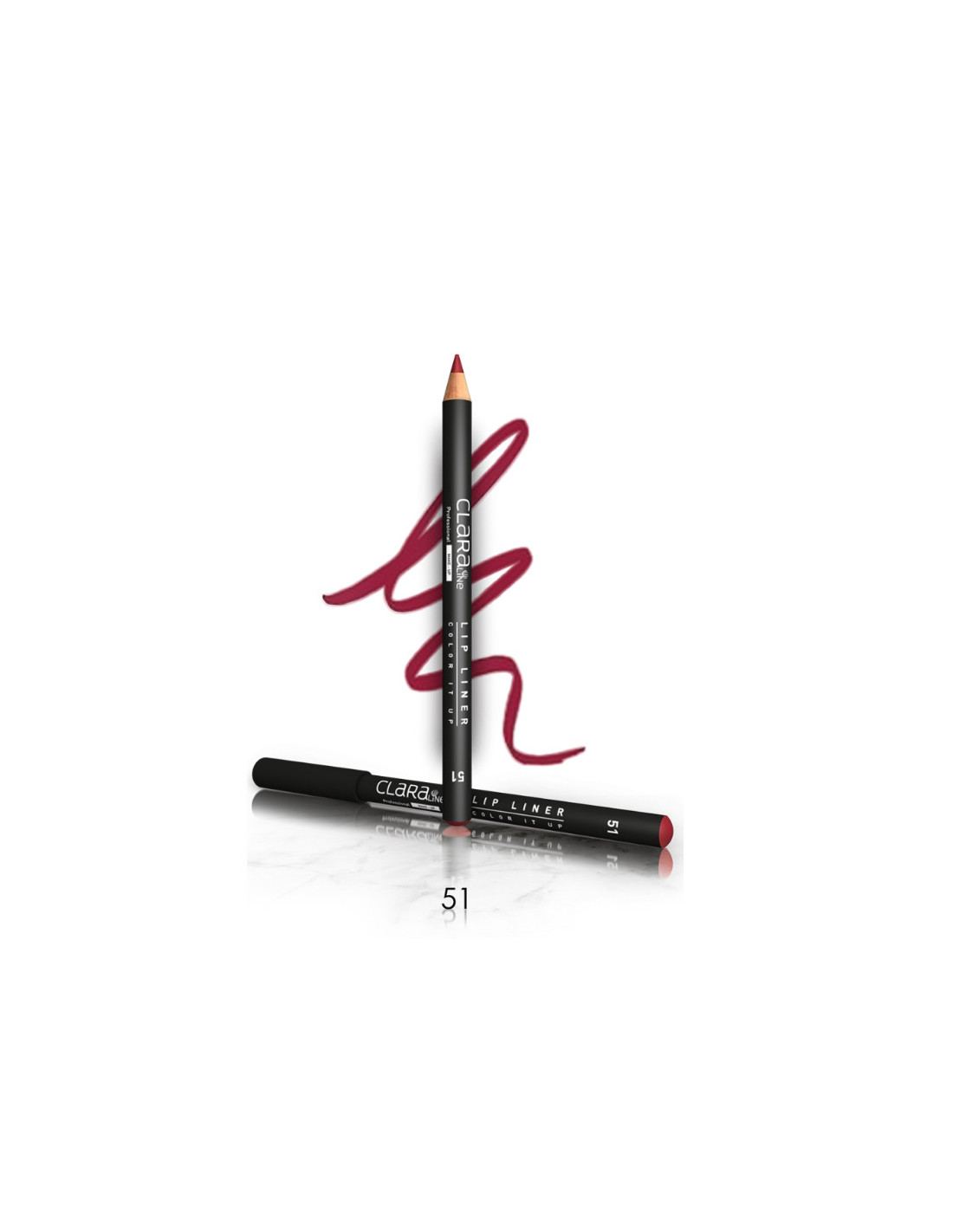Claraline Lipliner Pencil Dark Cherry 51