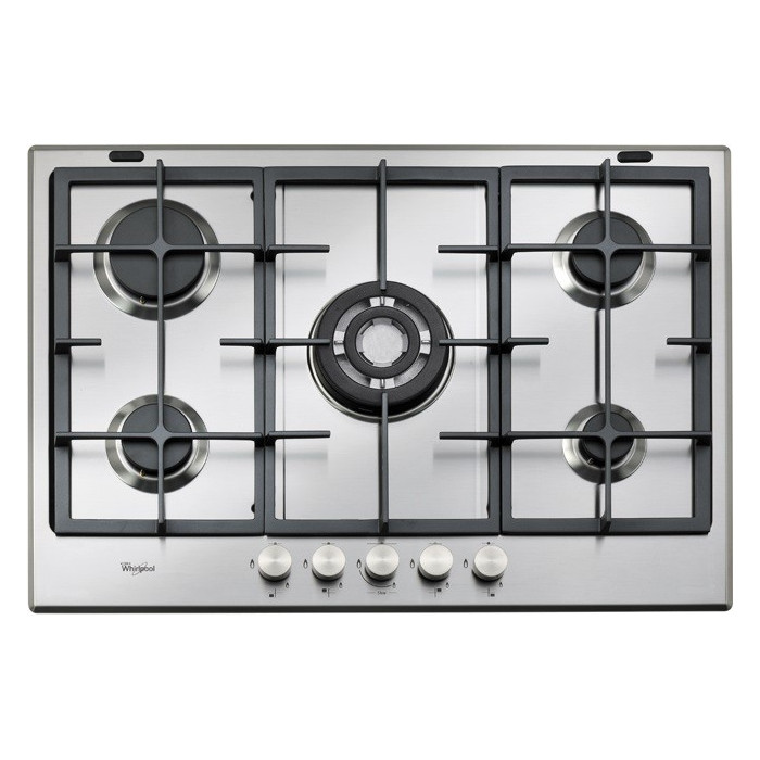 Whirlpool DE CUISSON GMA7522IX 5 FEUX INOX