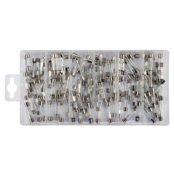 ASSORTIMENT 120 FUSIBLE EN VERRE 6X30MM 83130 YATO
