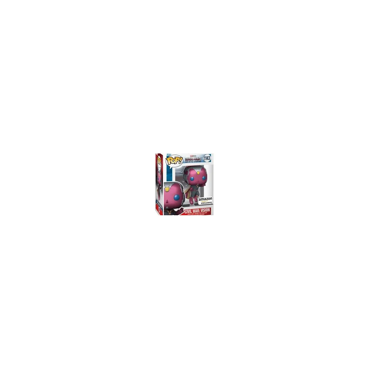 Pop! Marvel: Civil War Build-a-Scene Vision (Exc