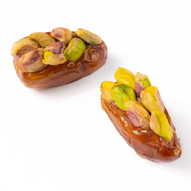 DATTES FARCIES FRAMBOISE PISTACHE