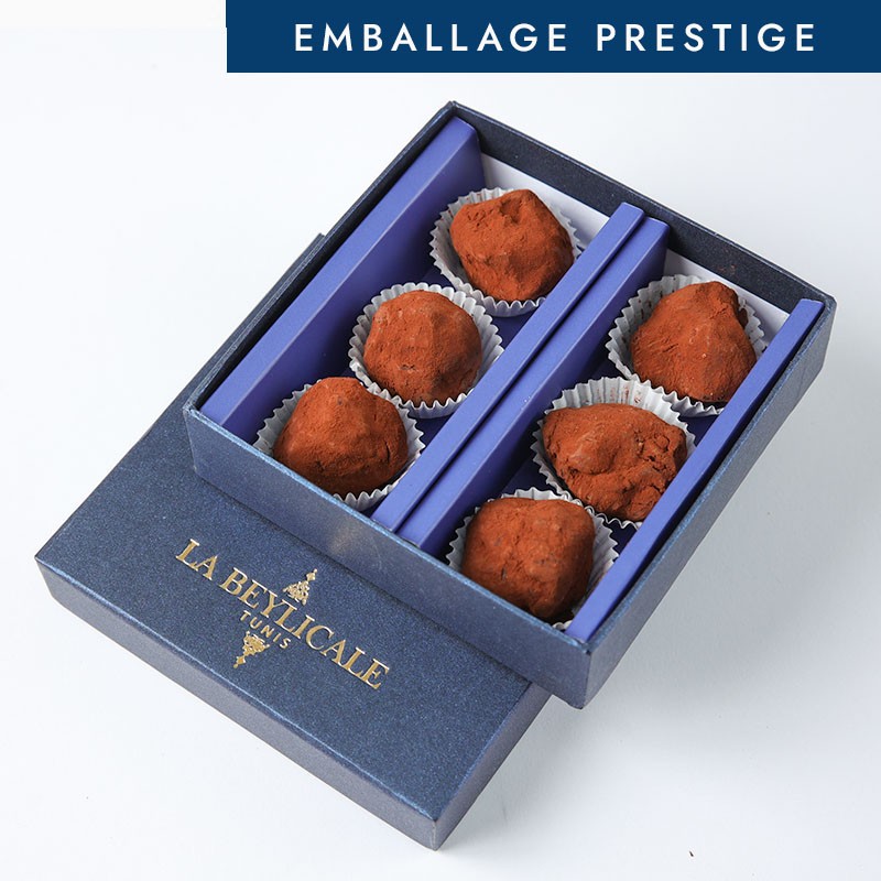 TRUFFES CHOCOLAT VALRHONA 6 PIÈCES