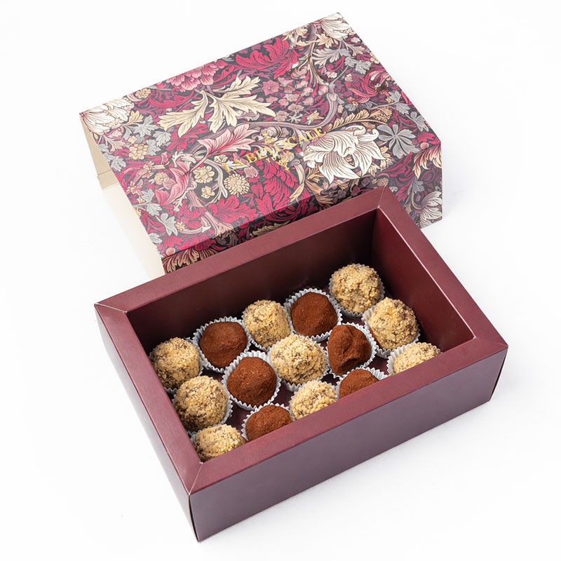 TRUFFES CHOCOLAT VALRHONA VARIÉS 15 PIÈCES