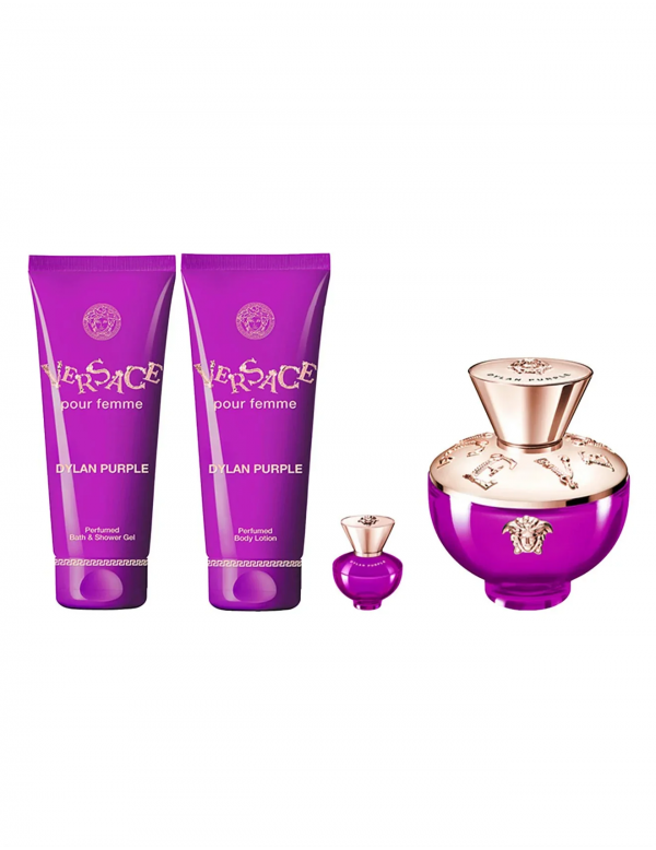 Versace DYLAN PURPLE FEMME +5ML+SH100ML+LAIT100ML