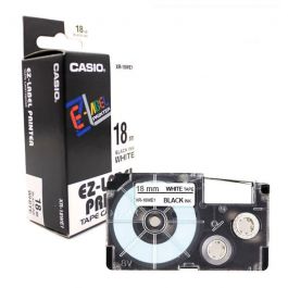 Cassette à Ruban CASIO XR-18WEI 18 mm