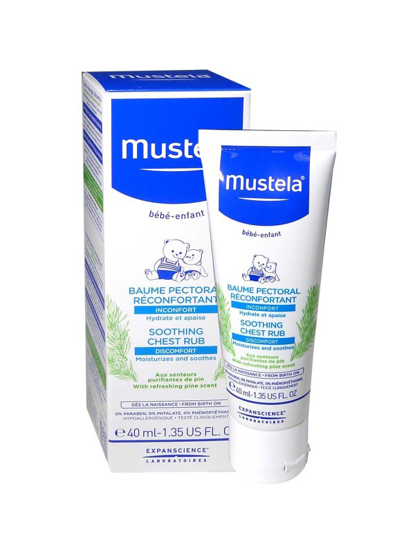 Mustela BAUME PECTORAL RÉCONFORTANT