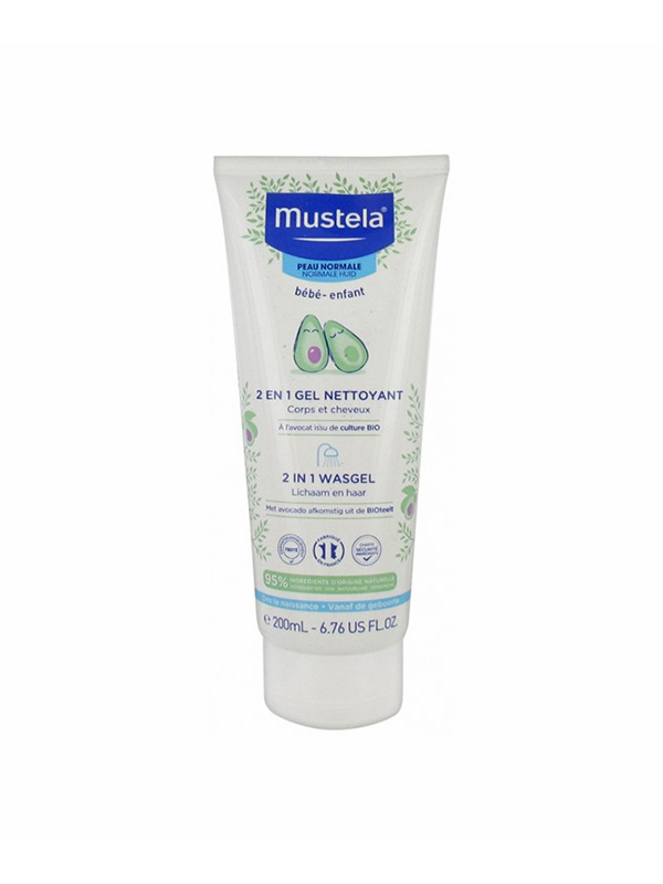Mustela 2EN1 CH CORPS GEL NETT