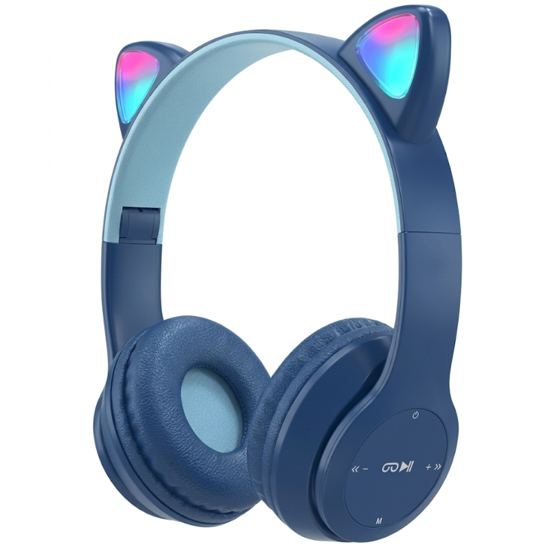 MICRO CASQUE CAT EAR P47M MP3 FONCE