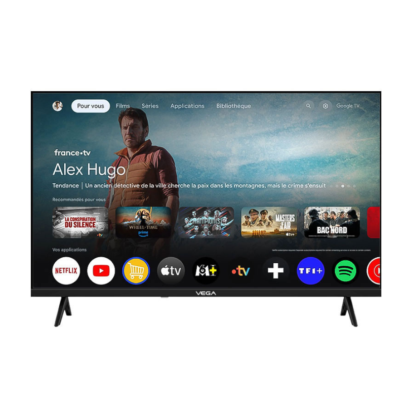 Google QLED VEGA 43″ pouces FHD 4K SMART F43F1QBG