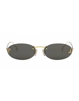 Lunettes de soleil ovales Fendi FE4075US