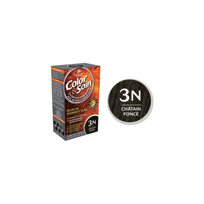 CHENES Color & Soin 3N Châtain Foncé