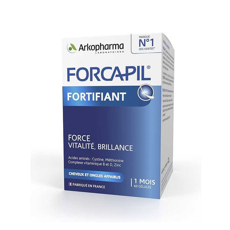FORCAPIL CHEVEUX ONGLES 60 GELULES