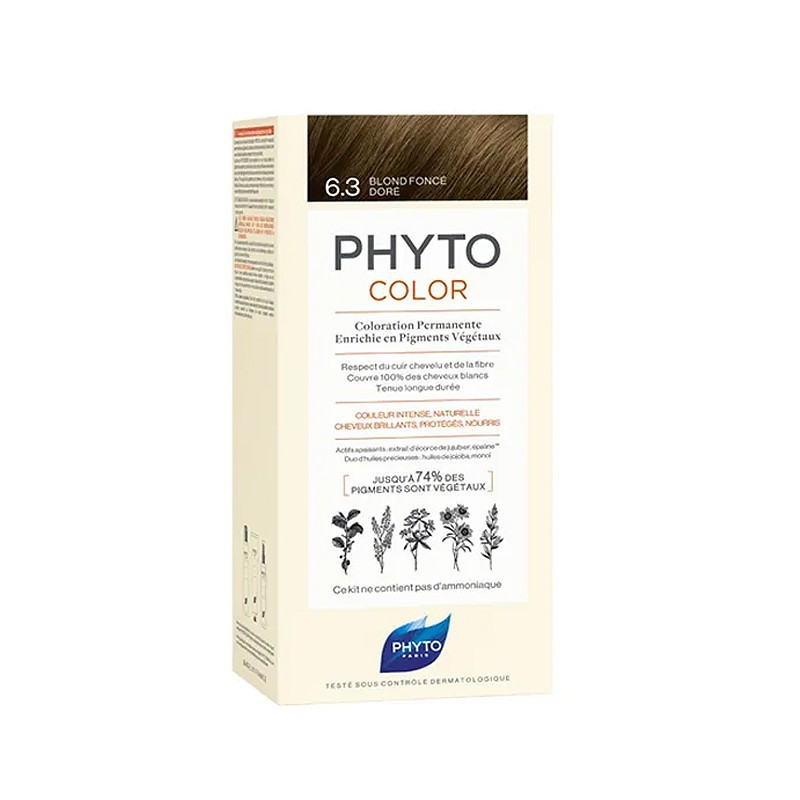 Phyto COLOR 6.3 BLOND FONCE DORE