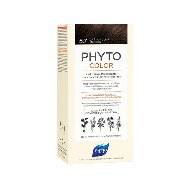 Phyto COLOR 5.7 CHATAIN CLAIR MARRON