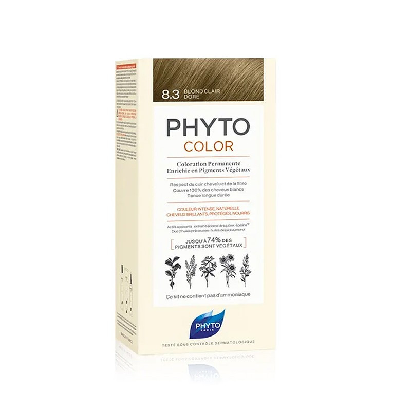 Phyto COLOR 8.3 BLON CLAIR DORE