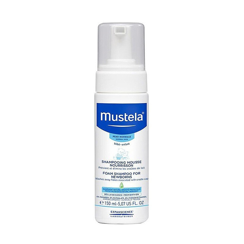 Mustela Shampooing Mousse Nourrisson
