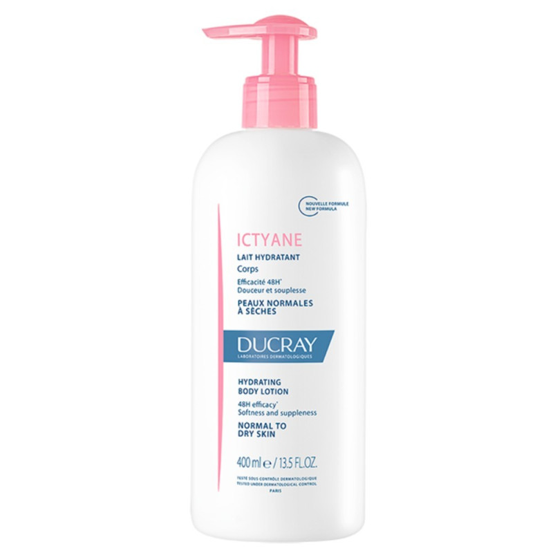 Ducray ICTYANE Lait hydratant corps