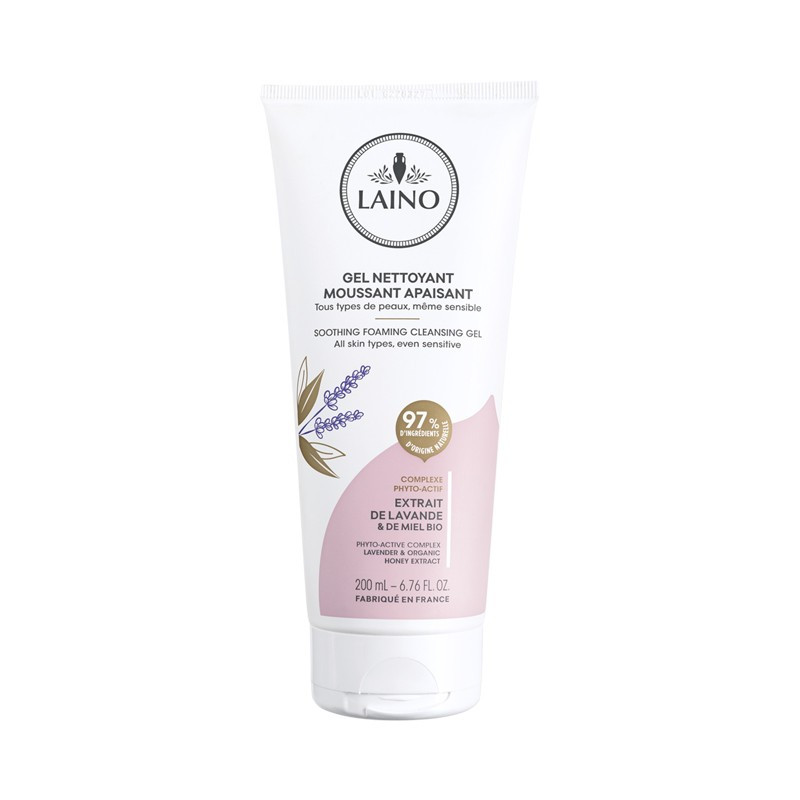 Laino Gel Nettoyant Moussant Apaisant