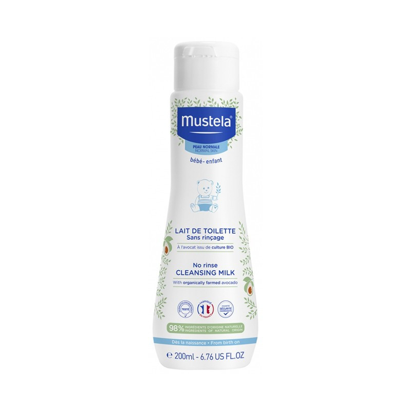 Mustela Lait De Sans Rinçage
