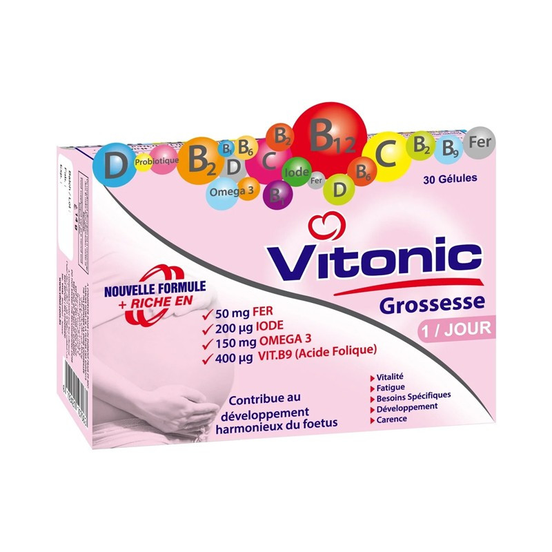 Vital Vitonic Grossesse 30 Gélules