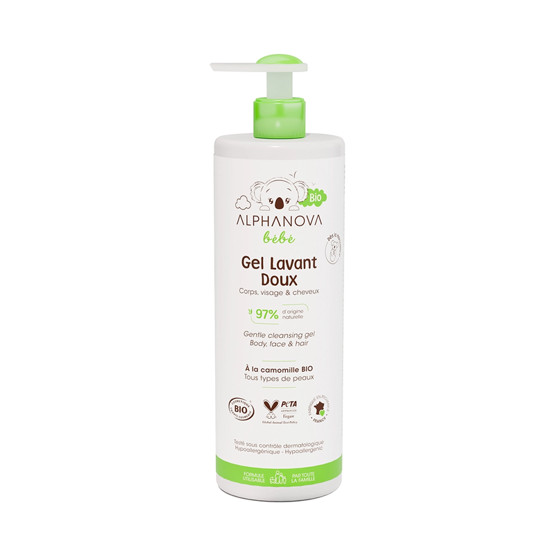 Alphanova Bébé Gel Lavant Doux