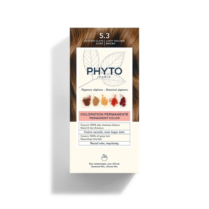 Phyto COLOR 5.3 Châtin clair doré