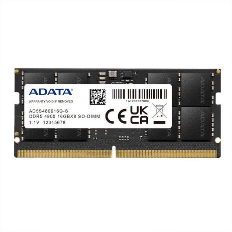 Adata Mémoire Adata DDR5 4800MHZ SO-DIMM