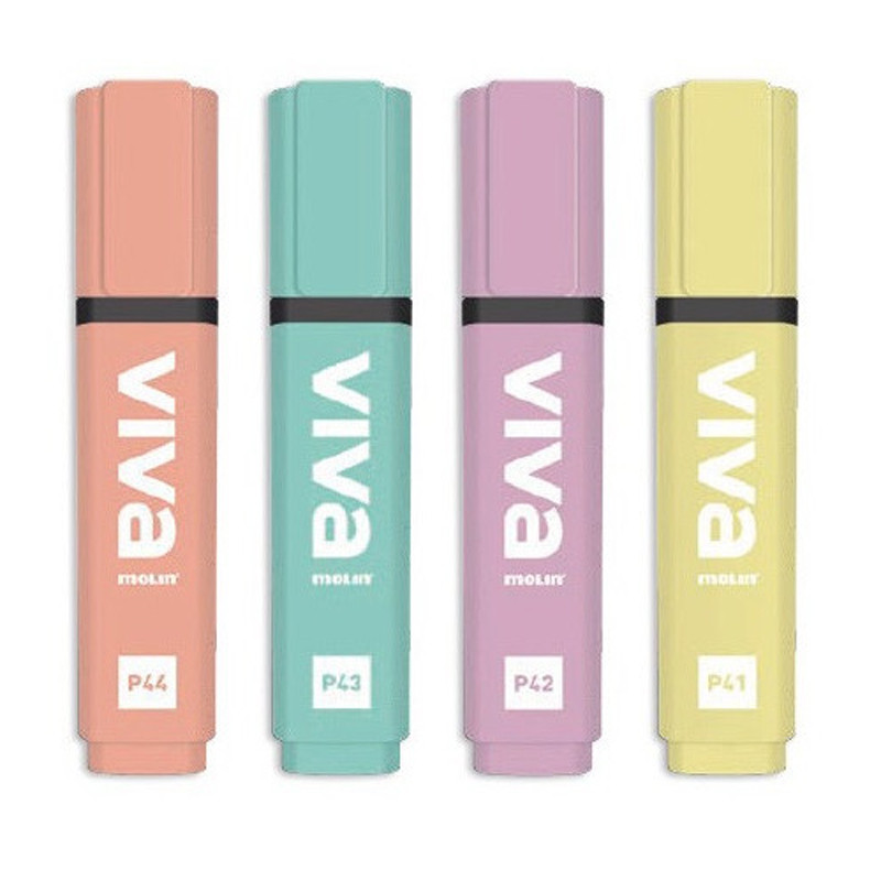 Molin de 4 Marqueur Fluorescent Molin Viva