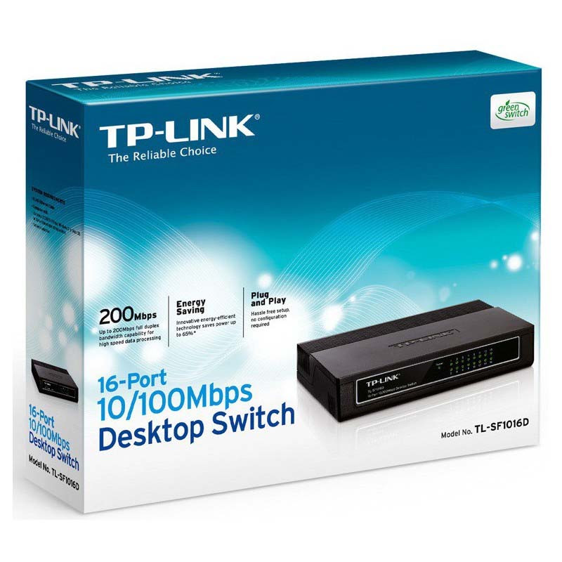 Tp-Link Switch TL-SF1016DS 16 Ports Mbps