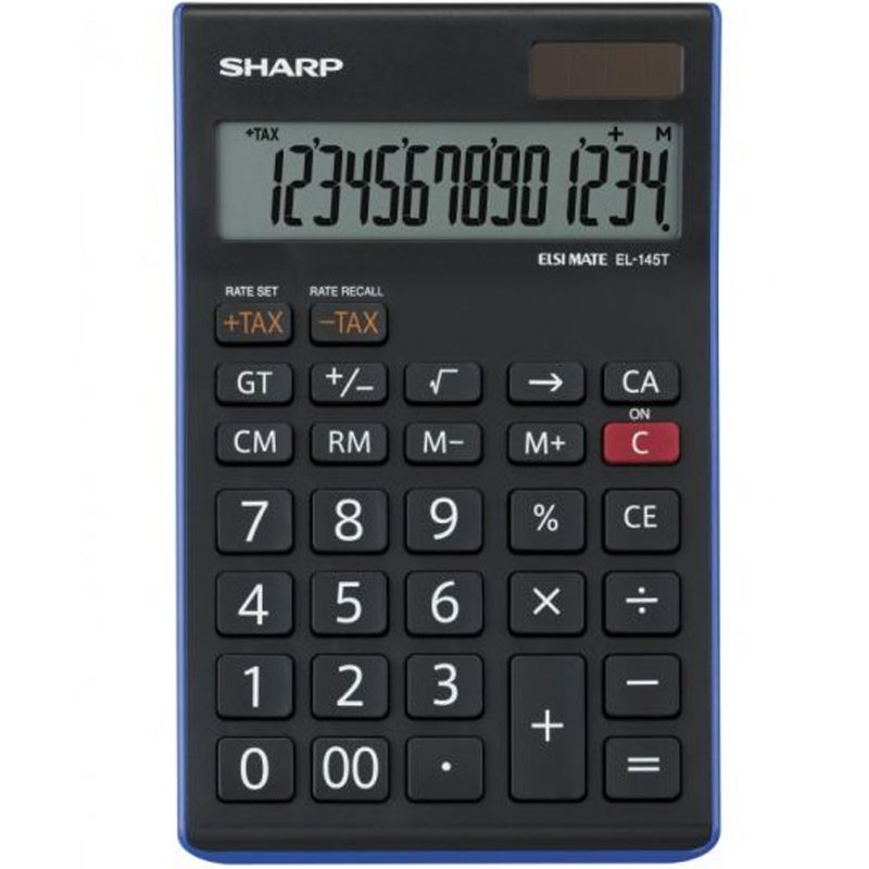 Sharp Calculatrice De Bureau EL-145T 14 Chiffres