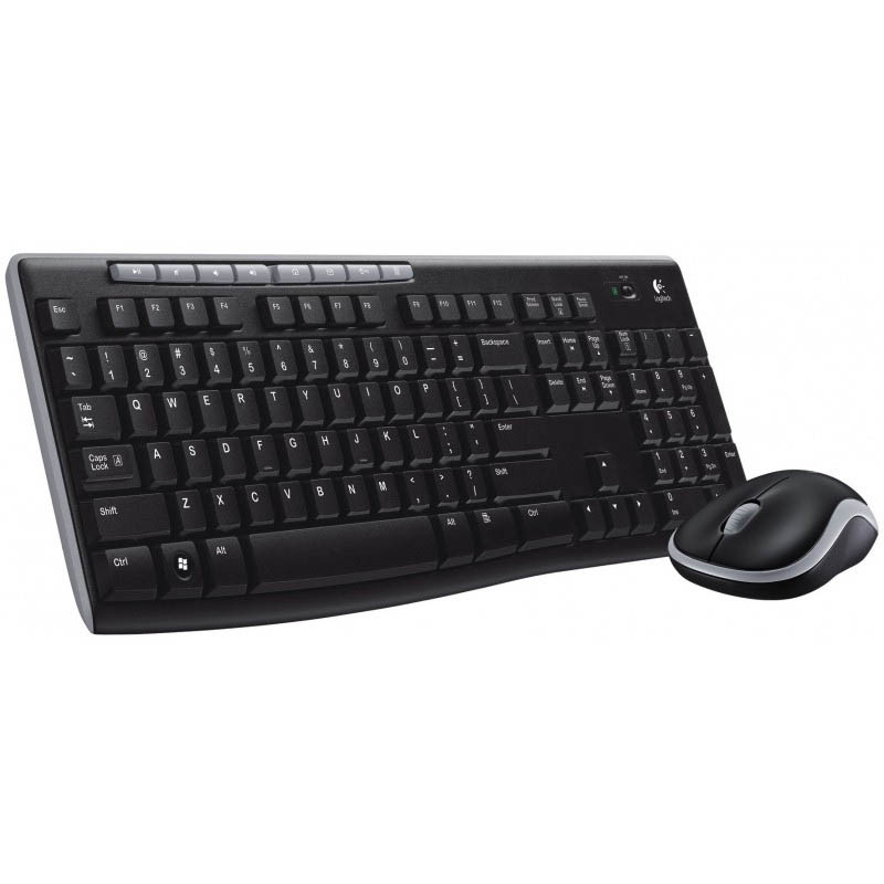 LOGITECH Clavier + Souris Sans Fil MK270