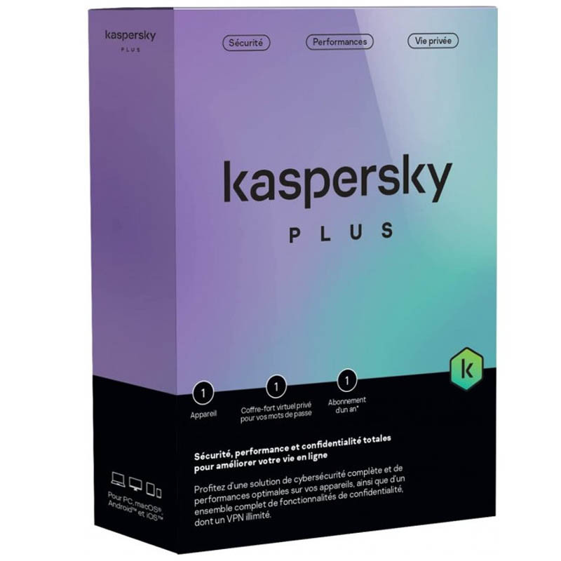 Kaspersky kaspersky Plus 5 Postes 1an