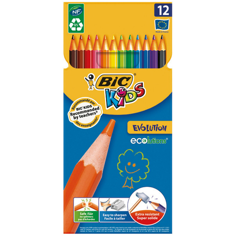 Bic De Couleur Bic Evolution Kids