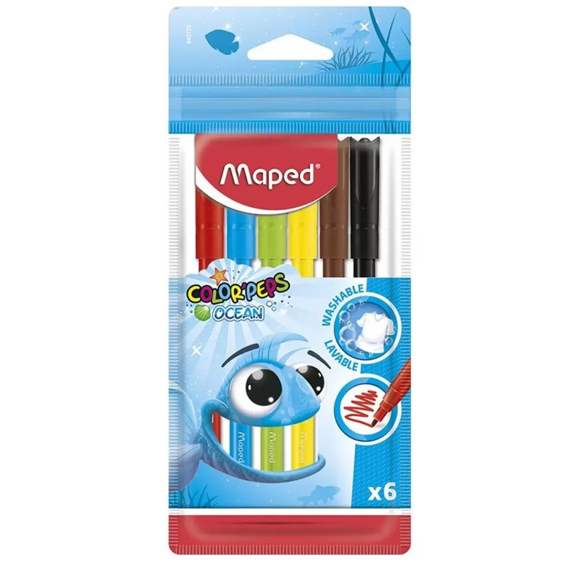 Maped 6 Feutres Maped Océan