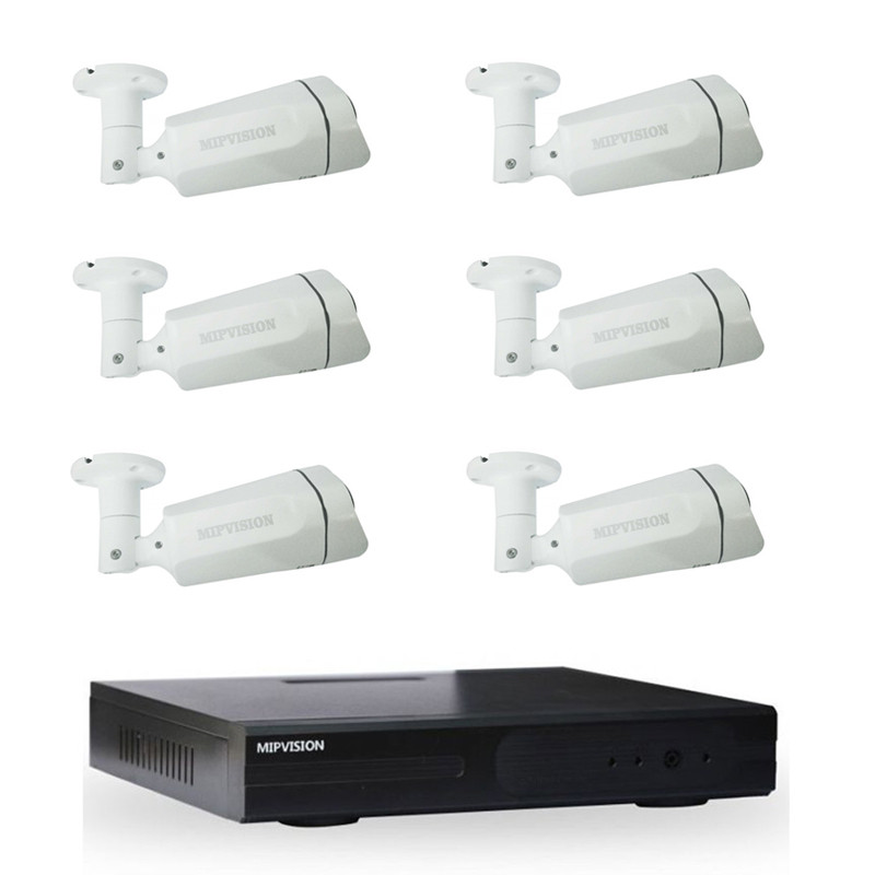 mipvision Hyprid + 6 Caméras Externes Mipvision 5MP