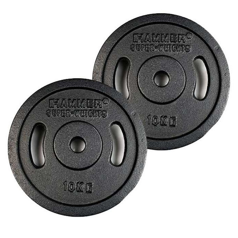 Hammer de Disque De Musculation Hammer 4654 2 x 10Kg