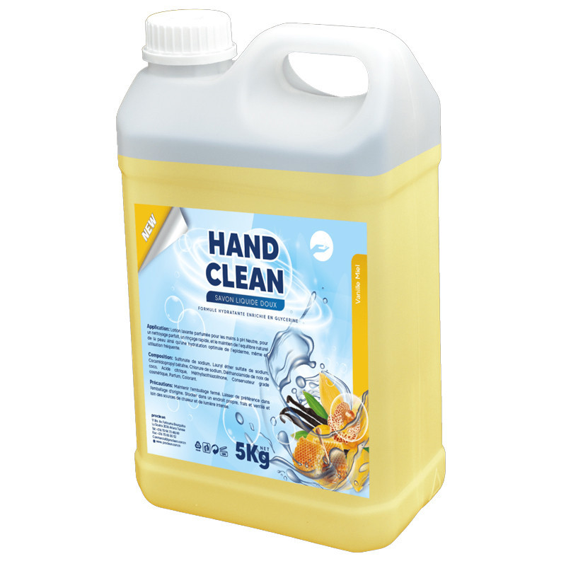 Hand Clean Liquide Main Hand Clean Vanille Miel 5Kg