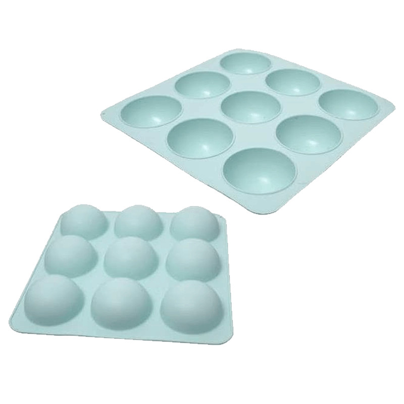 Mys Silicone à Gâteau Silicone Mys à 9 Cavite Ronde