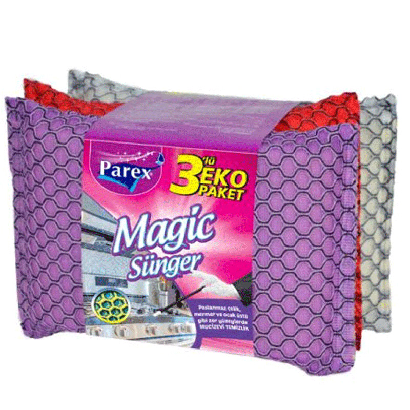 Parex 3 Eponges Magiques Parex