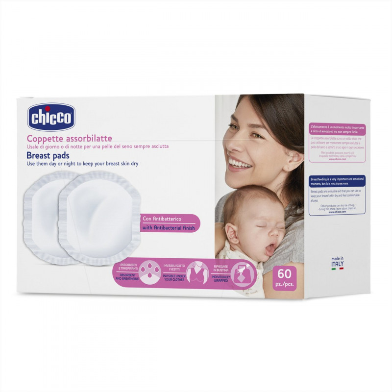 Chicco Coussinets D’allaitements Blanc