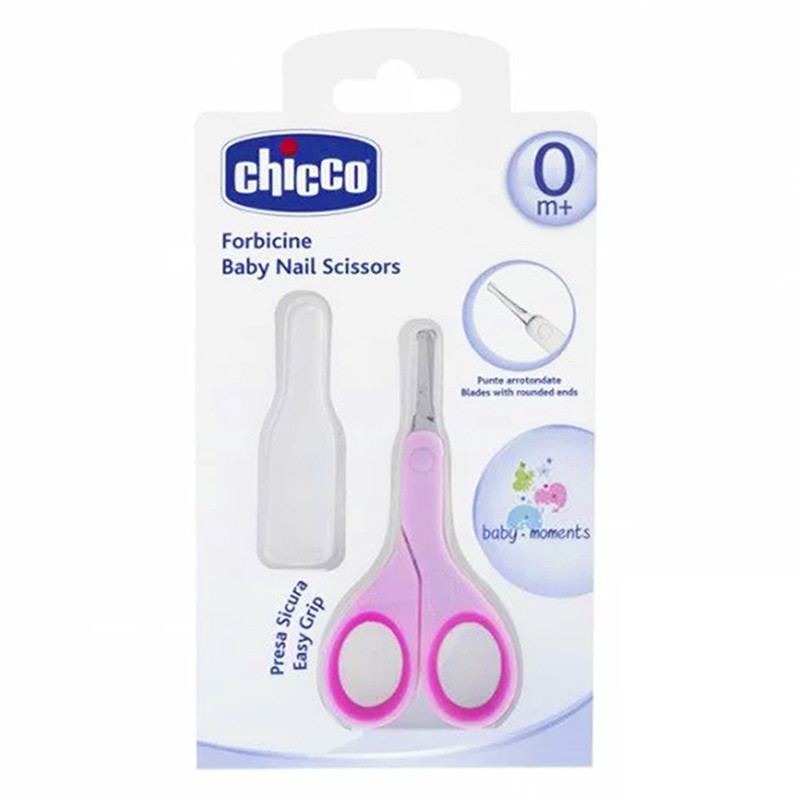 Chicco Ciseaux A Ongles Bébé Light Rose