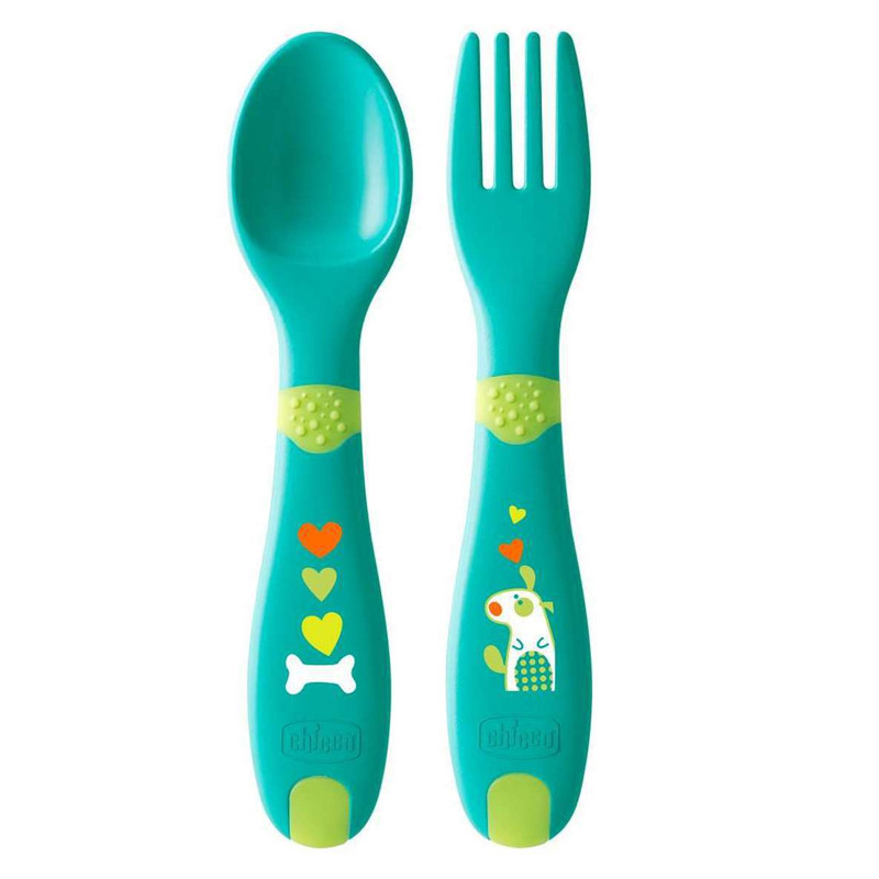 Chicco Cuillère Bébé 12M+ Vert