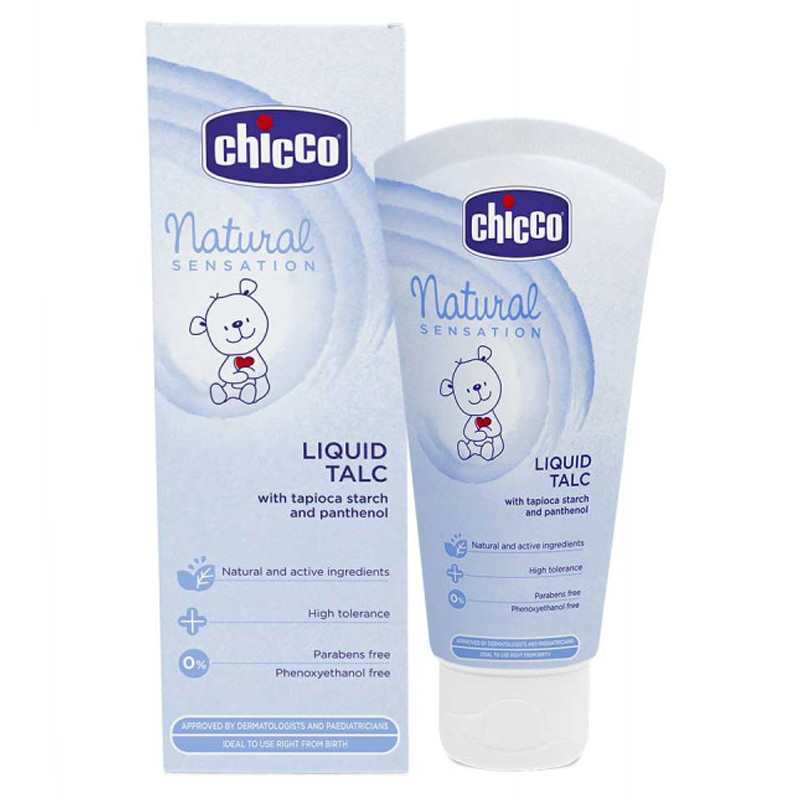 Chicco Talc Liquide Bébé Natural Sensation