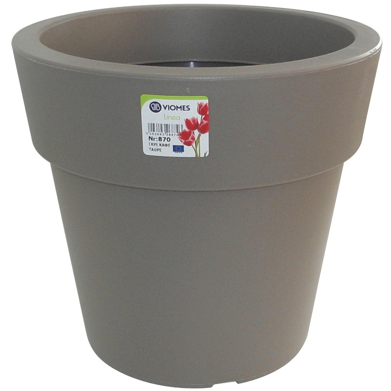 VIOMES Linéa Anthracite 20xh18.5 cm Foncé
