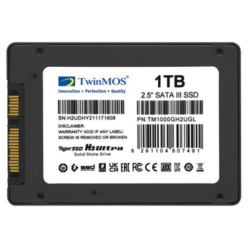 TwinMos Dur SSD TwinMOS H2 1To 2.5" Sata III
