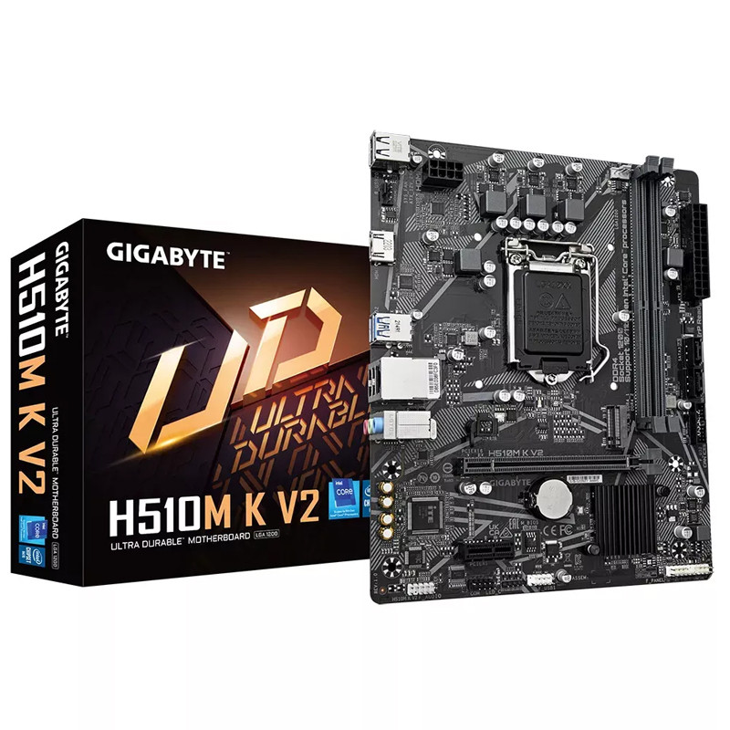 GIGABYTE Carte Mère H510M-K-V2 DDR4 LGA 1200