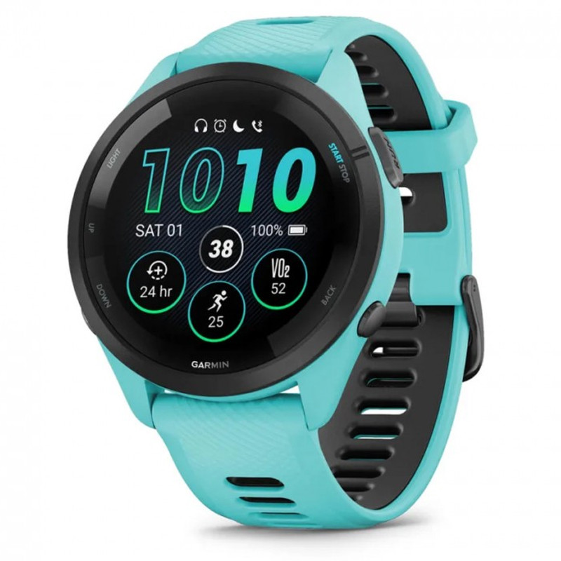 Garmin Montre Connectée Forerunner 265 Turquoise