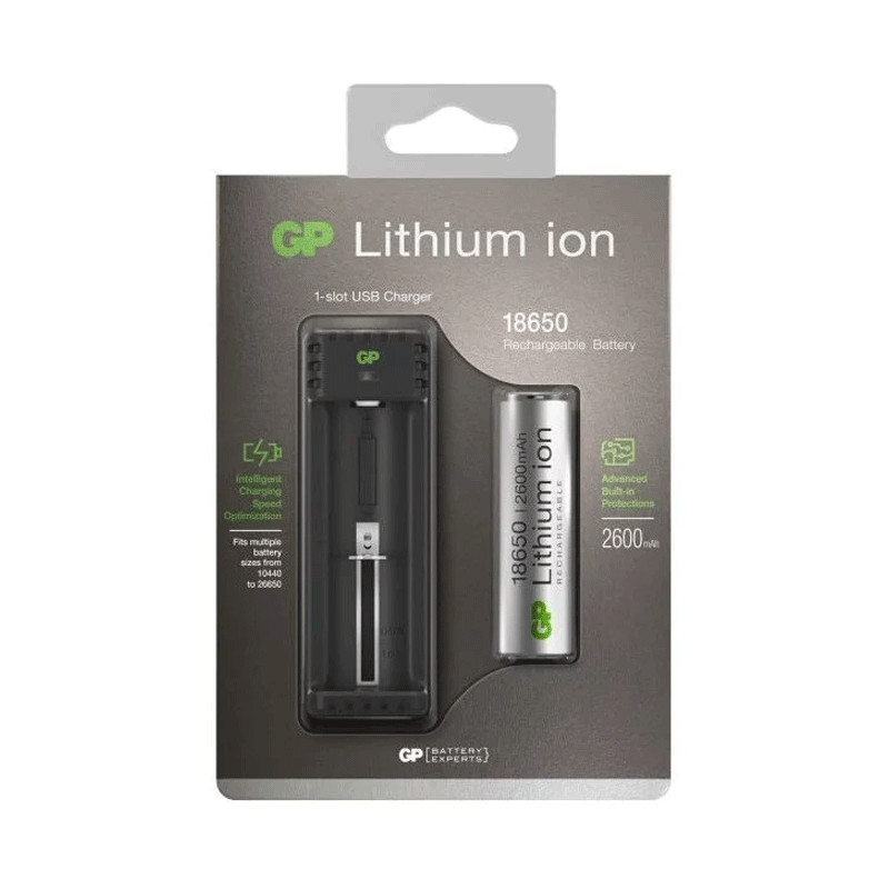 GP Batteries Piles GP + 1 Piles AA 2600 mAh